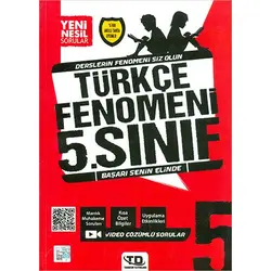 5.Sınıf Türkçe Fenomeni Soru Bankası Tandem Yayınları