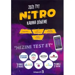 2021 TYT Nitro Karma Deneme Kitapedin Yayınları
