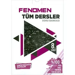 8.Sınıf Fenomen Tüm Dersler Soru Bankası Referans Yayınları