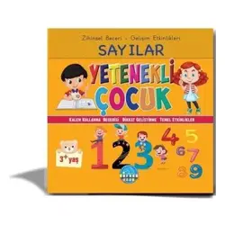 Zihinsel Beceri Gelişim Etkinlikleri Sayılar Yetenekli Çocuk 3 - Safkan Kids