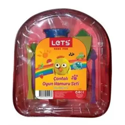Lets Oyun Hamuru Çanta Seti L8449