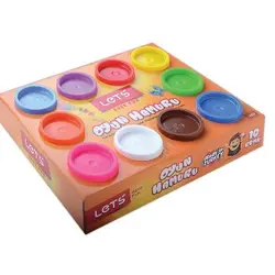 Lets 10 Renk Oyun Hamuru 1.000 Gr. L8510