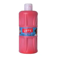 Lets Akrilik Boya 500Ml Kırmızı L 5303