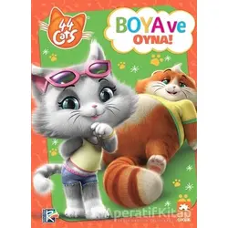 44 Cats - Boya ve Oyna! - Kolektif - Eksik Parça Yayınları