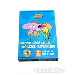 Muhtişim Eğitici Kartlar! - İngilizce Hayvanlar! - Kolektif - Eksik Parça Yayınları