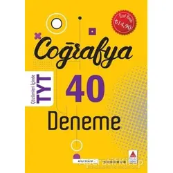 TYT Coğrafya 40 Deneme - Adile Dokak - Delta Kültür Yayınevi