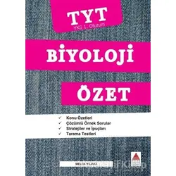 TYT Biyoloji Özet (YKS 1. Oturum) - Melek Yılmaz - Delta Kültür Yayınevi