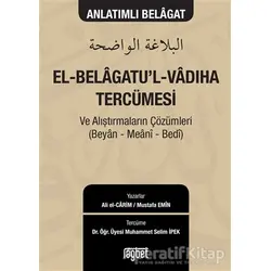 El-Belagatul-Vadıha Tercümesi - Mustafa Emin - Rağbet Yayınları