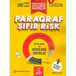 Paragraf Sıfır Risk Soru Bankası Arı Yayıncılık