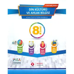 8.Sınıf Din Kültürü ve Ahlak Bilgisi Konu Özetli Soru Bankası Sonuç Yayınları
