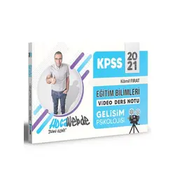 Hocawebde 2021 KPSS Gelişim Psikolojisi Video Ders Notları