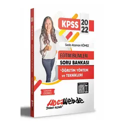 Hocawebde 2022 KPSS Eğitim Bilimleri Öğretim Yöntem ve Teknikleri Soru Bankası