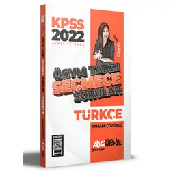 HocaWebde 2022 KPSS Türkçe ÖSYM Tarzı Seçmece Sorular Tamamı Çözümlü Soru Bankası