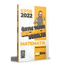 HocaWebde 2022 KPSS Matematik ÖSYM Tarzı Seçmece Sorular Tamamı Çözümlü Soru Bankası