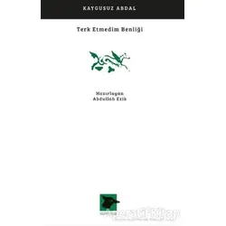 Terk Etmedim Benliği - Kaygusuz Abdal - Alakarga Sanat Yayınları