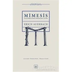 Mimesis - Erich Auerbach - İthaki Yayınları
