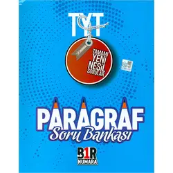 TYT Paragraf Soru Bankası Bir Numara Yayınları