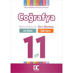 11.Sınıf Coğrafya Konu Anlatımlı Soru Bankası Az Konu Çok Soru Doğru Cevap Yayınları