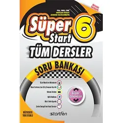6. Sınıf Tüm Dersler Süperstart Soru Bankası Startfen Yayınları