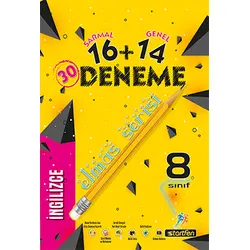 8. Sınıf İngilizce 30 Deneme Elmas Serisi Startfen Yayınları