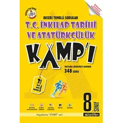 8. Sınıf TC İnkilap Tarihi ve Atatürkçülük Kampı Soru Bankası Startfen Yayınları