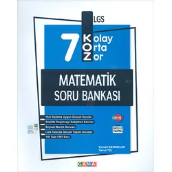Gama Okul 7.Sınıf Koz Matematik Soru Bankası