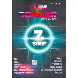 7.Sınıf Tüm Dersler Soru Bankası Referans Yayınları