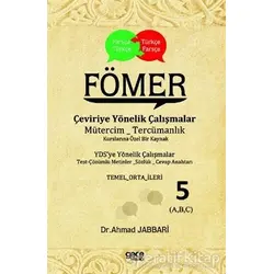 FÖMER - Çeviriye Yönelik Çalışmalar - Ahmad Jabbari - Gece Kitaplığı
