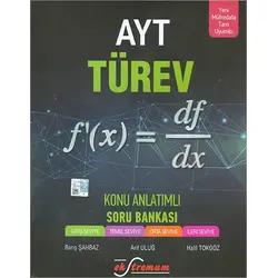 AYT Türev Konu Anlatımlı Soru Bankası Ekstremum Yayınları