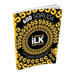 Hız Yayınları 5. Sınıf 600 Soruda İlk Dönem Tekrarı