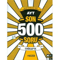 AYT Coğrafya Son 500 Soru Hız Yayınları (Kampanyalı)