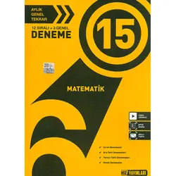 6.Sınıf Matematik 15 Deneme Hız Yayınları