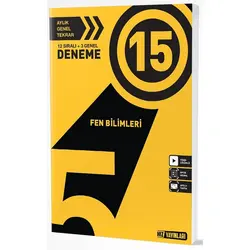 Hız Yayınları 5. Sınıf Fen Bilimleri 15 Deneme