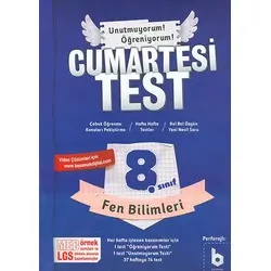 8. Sınıf LGS Fen Bilimleri Cumartesi Test - Kolektif - Basamak Yayınları