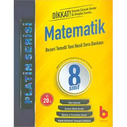 Basamak 8.Sınıf Matematik Beceri Temelli Yeni Nesil Soru Bankası