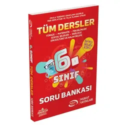 Murat 6.Sınıf Tüm Dersler Soru Bankası (Kampanyalı)