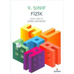 Supara 9.Sınıf Fizik Konu Özetli Soru Bankası