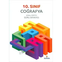 Supara 10.Sınıf Coğrafya Konu Özetli Soru Bankası