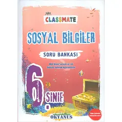 Okyanus 6.Sınıf Classmate Sosyal Bilgiler Soru Bankası