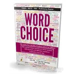 Word Choice TOEFL IELTS YDS Proficiency Exams