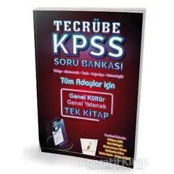 2020 KPSS Tecrübe Genel Yetenek Genel Kültür Tüm Adaylar İçin Dijital Çözümlü Soru Bankası Tek Kitap