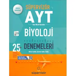 Süpervizör AYT Biyoloji 25li Deneme