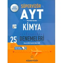 Süpervizör AYT Kimya 25li Deneme