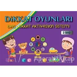 Dikkat Oyunları (3 Yaş) - Kolektif - Yuka Kids
