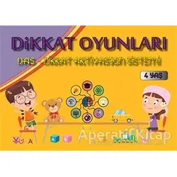 Dikkat Oyunları 4 Yaş - Kolektif - Yuka Kids
