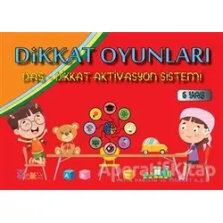 Dikkat Oyunları - Das-Dikkat Aktivasyon Sistemi 6 Yaş - Kolektif - Yuka Kids