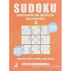 Sudoku - Dünyanın En Sevilen Bulmacası 9 - Bertan Kodamanoğlu - Olimpos Yayınları