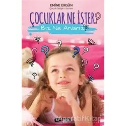 Çocuklar Ne İster? Biz Ne Anlarız? - Emine Ergün - Kripto Basım Yayın