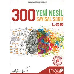 LGS 300 Yeni Nesil Sayısal Soru KVA Yayınları