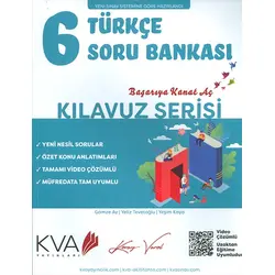 KVA 6.Sınıf Türkçe Soru Bankası Kılavuz Serisi